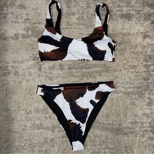 Cow Print Bikini
